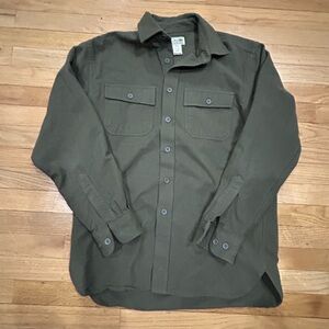 L.L. Bean Forest Green Men's Shirt